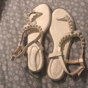 SheSole pearl sandals